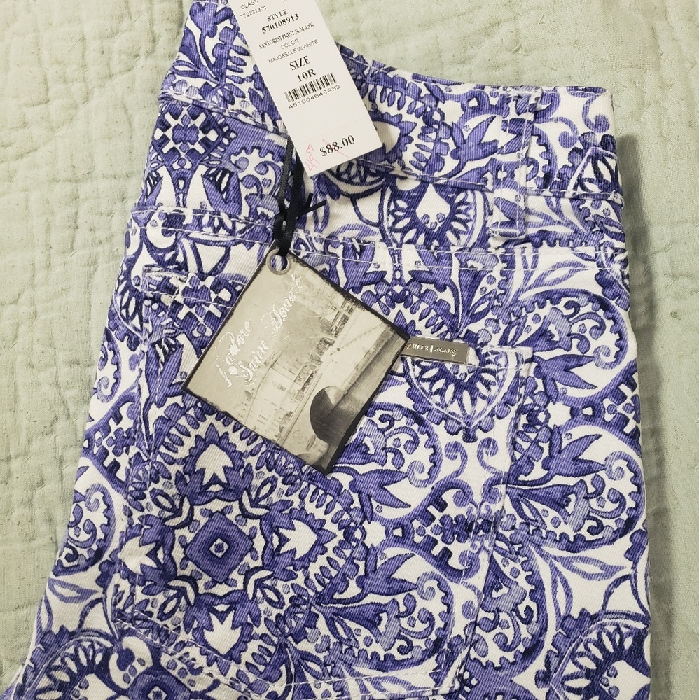 Blue Print Slim Ankle Jean